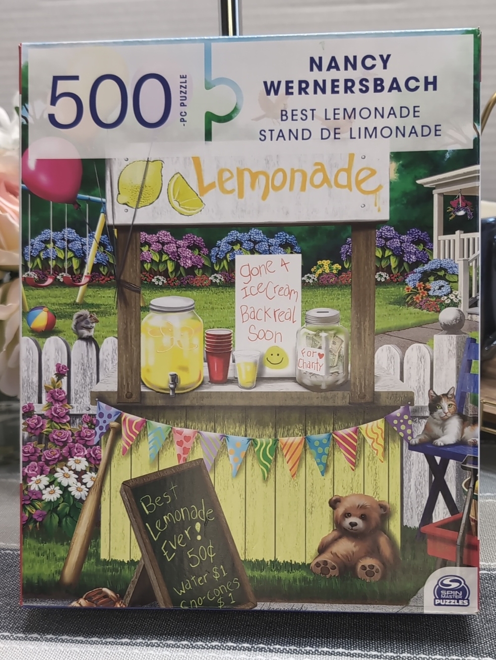 Lemonade Stand 500-Piece Puzzle - Yellow